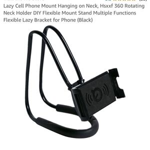 Lazy neck hands free phone holder
